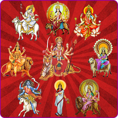 नवरात्रि : माँ दुर्गा  की नौ रूप