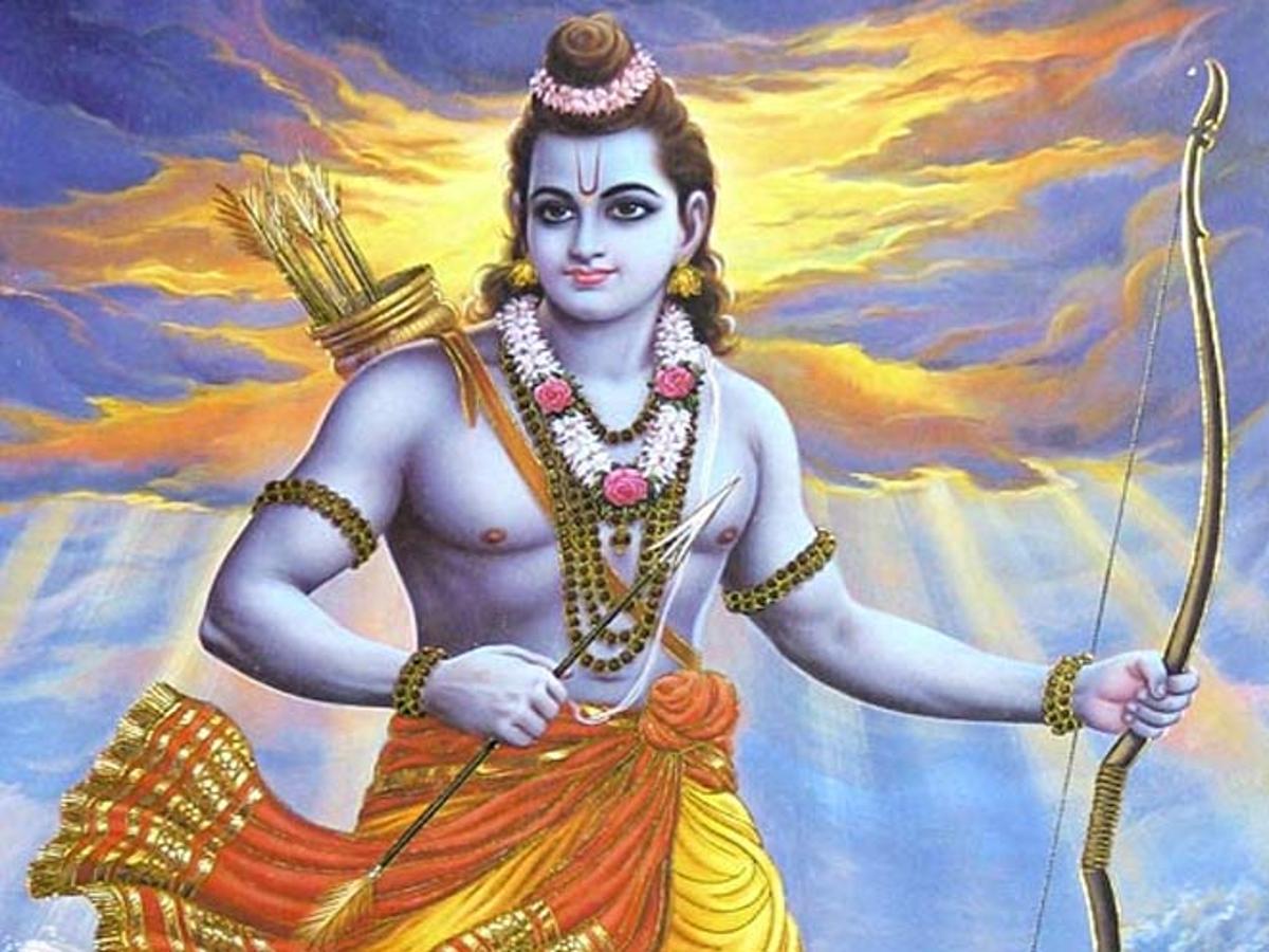 भगवान श्री राम और भक्त त्यागराज