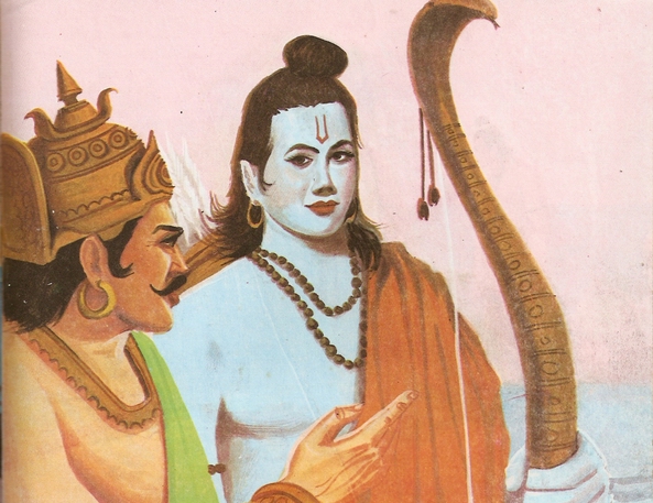 विभीषण ने दिया भगवान राम का साथ