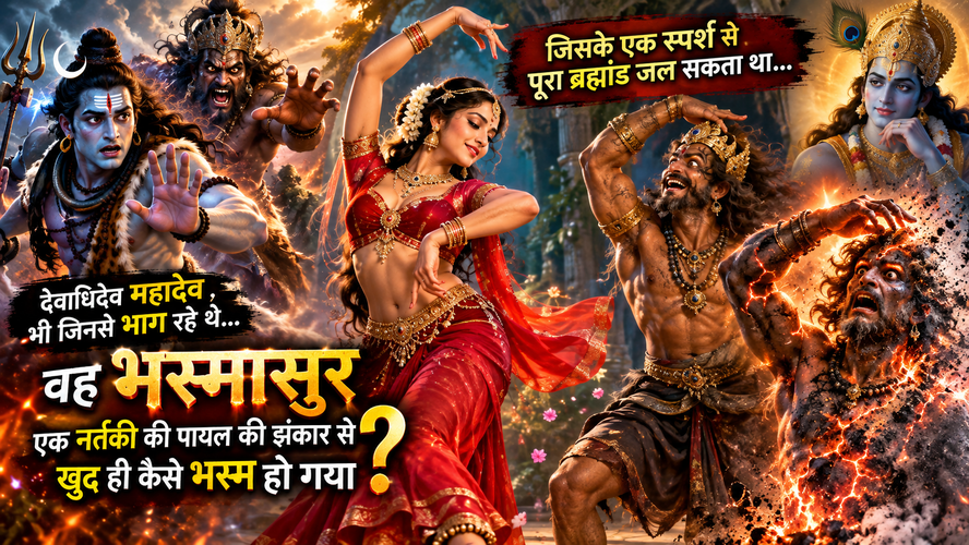 जिसके सिर पर हाथ रखता, वो भस्म हो जाता था! फिर खुद ही कैसे भस्म हुआ भस्मासुर ? Mohini Avatar