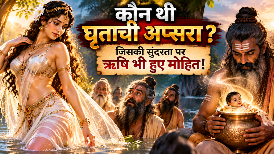 घृताची अप्सरा कौन थीं ? जिनकी सुंदरता से ऋषि भी हुए मोहित, द्रोणाचार्य और शुक्रदेव के जन्म से जुड़ी है कथा !